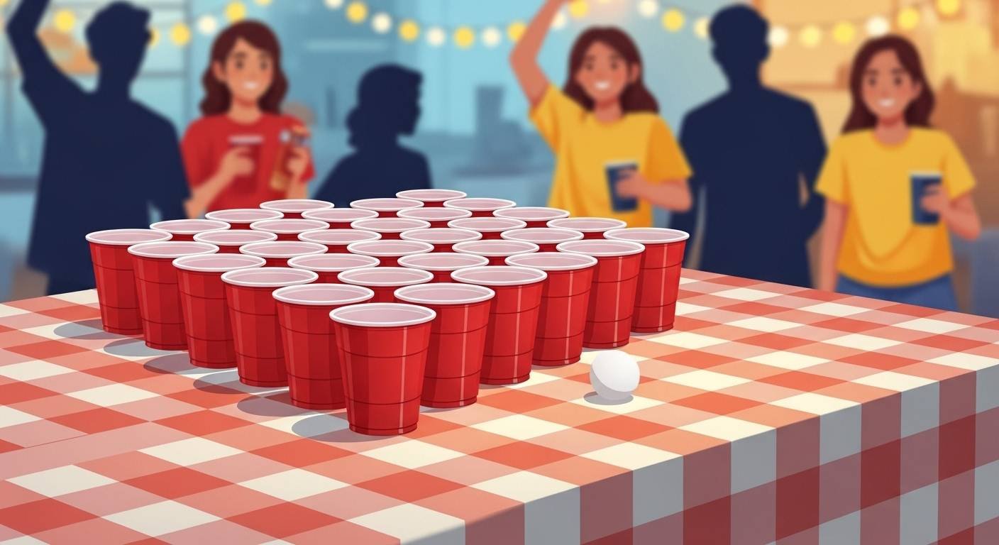 Drinking Pun Beer Pong Names - visual guide and ideas