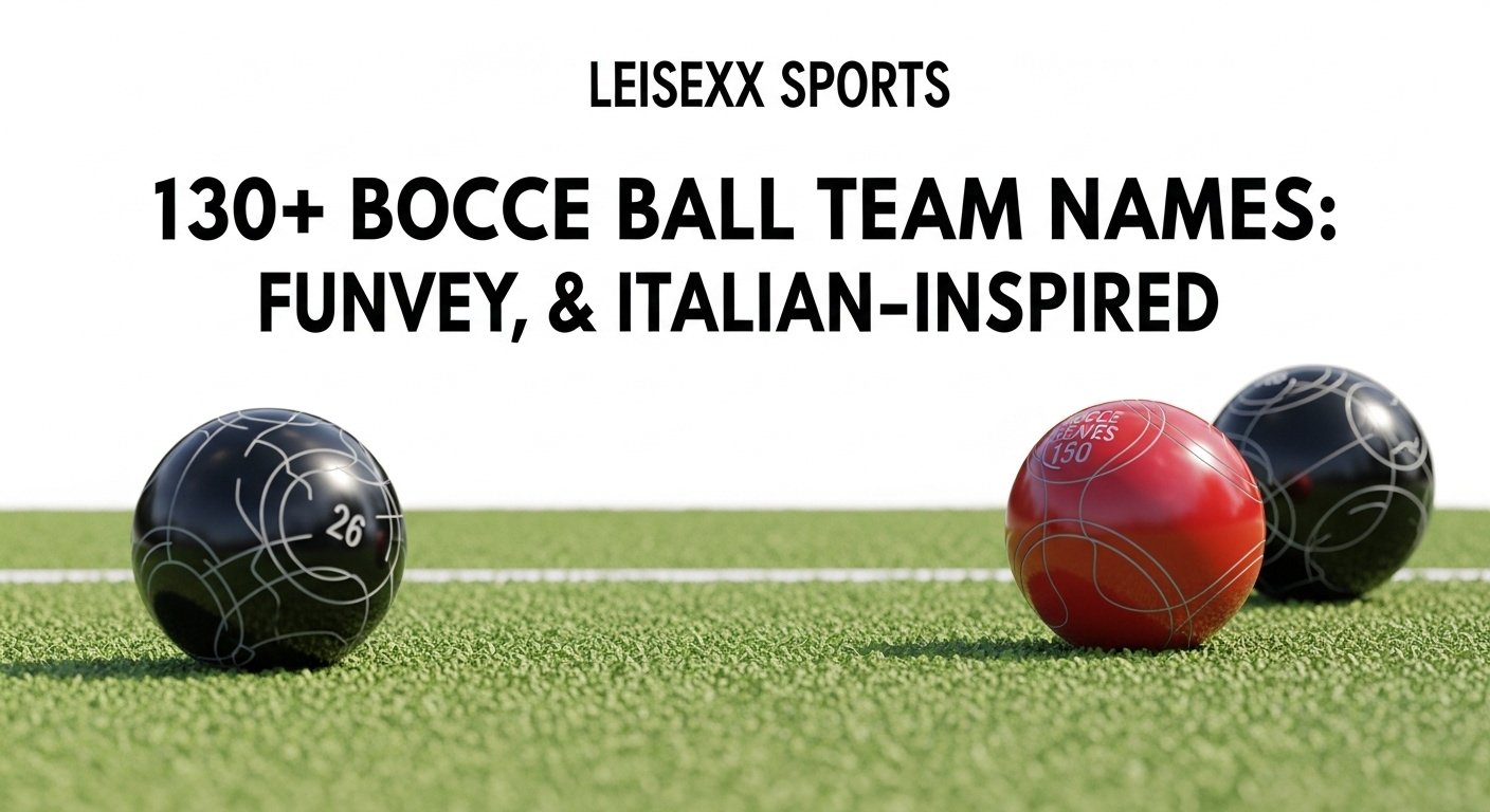 130+ Bocce Ball Team Names: Funny, Clever & Italian-Inspired
