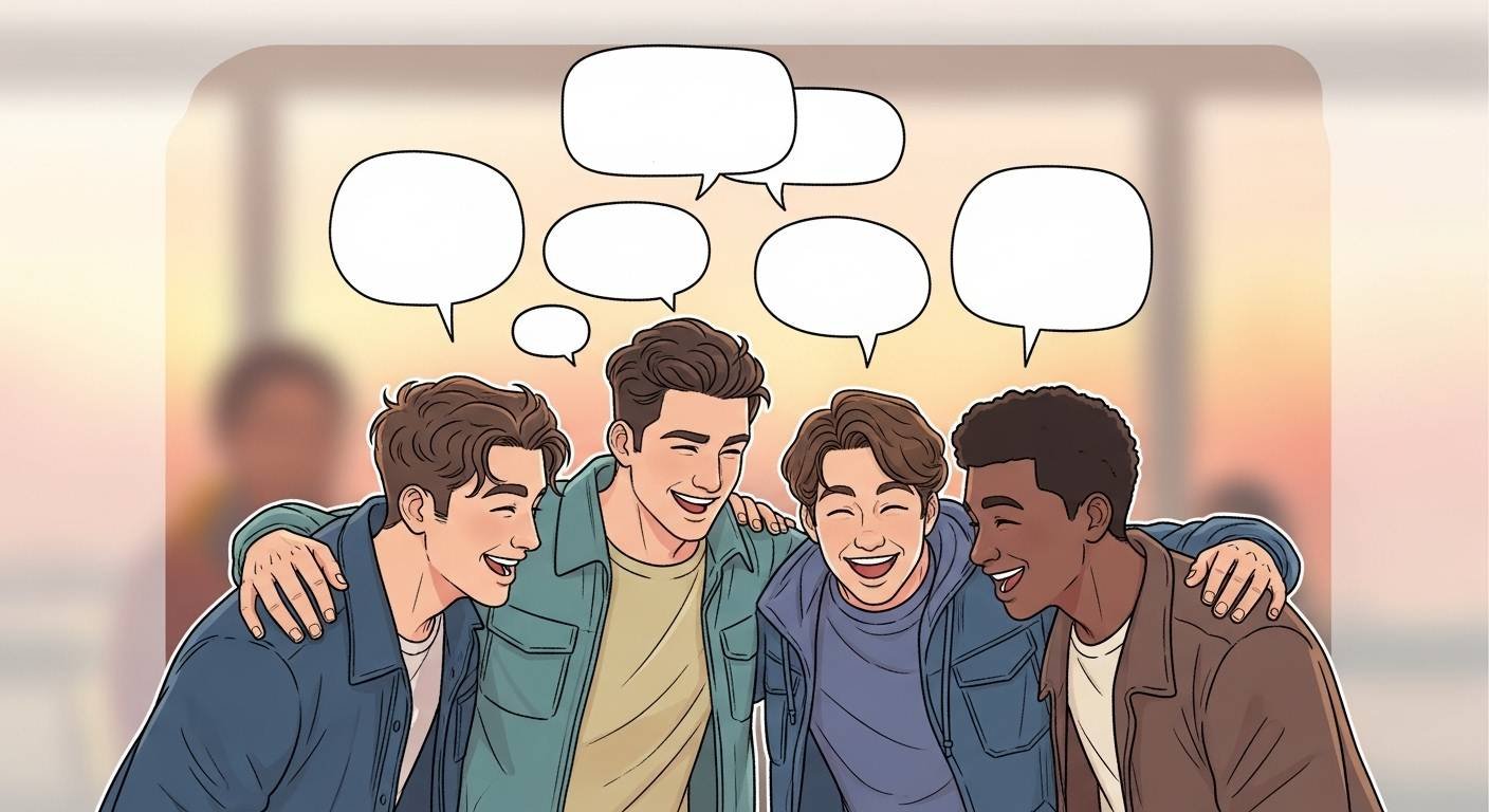 Boys Group Names for 3 - visual guide and ideas