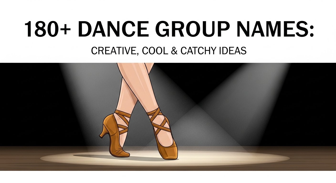 180+ Dance Group Names: Creative, Cool & Catchy Ideas