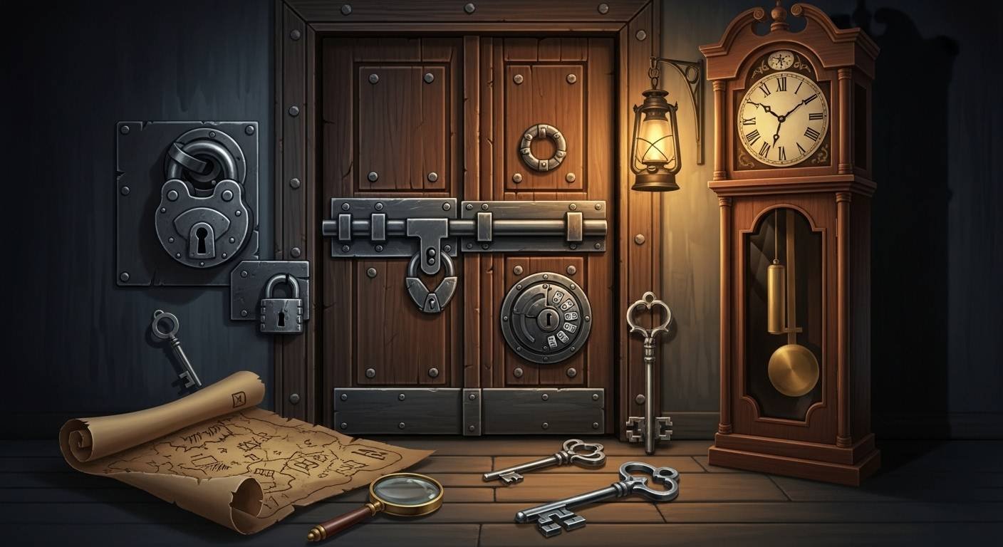 How to Choose an Escape Room Team Name - visual guide and ideas