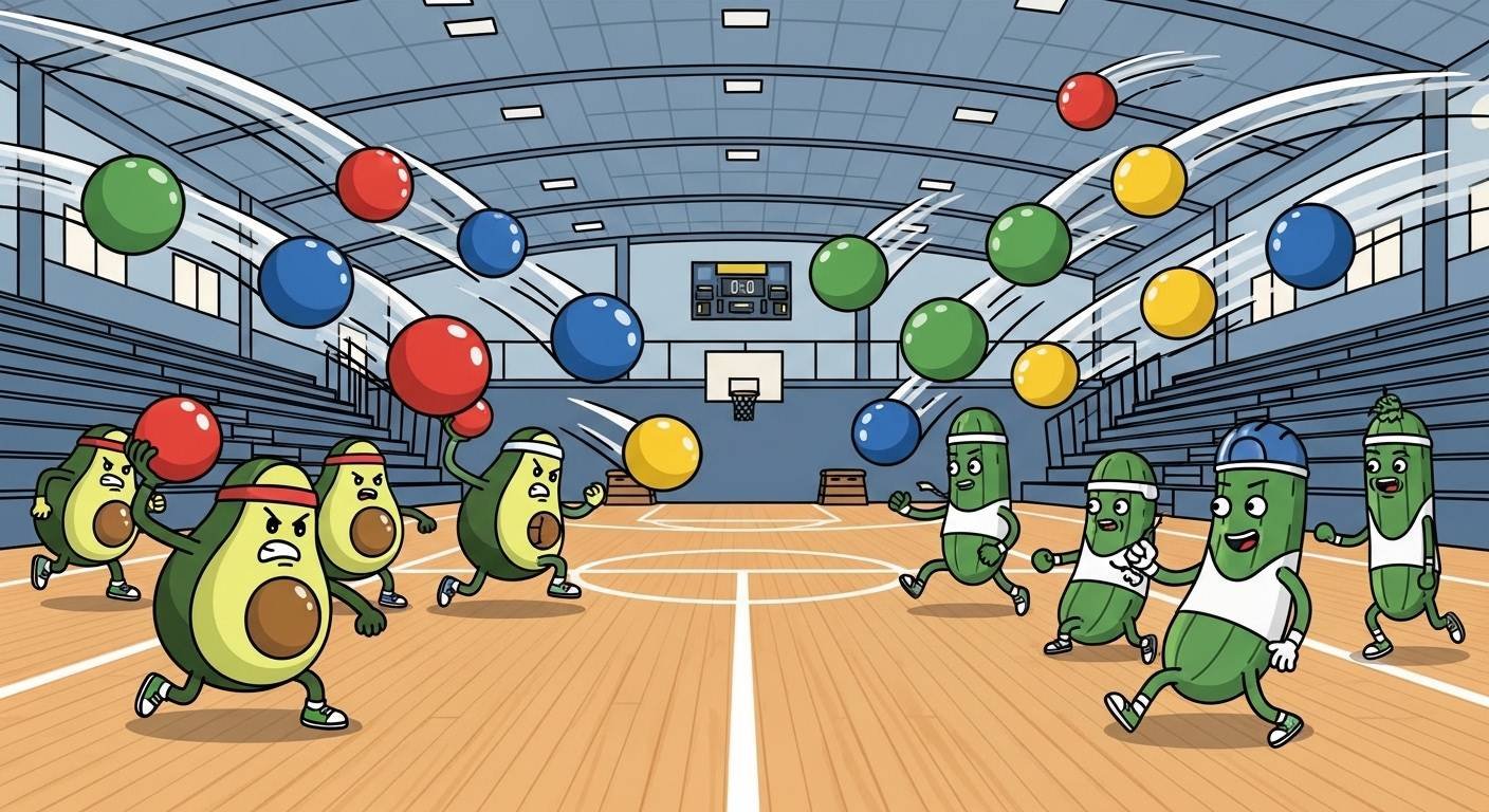 How to Pick a Funny Dodgeball Team Name - visual guide and ideas