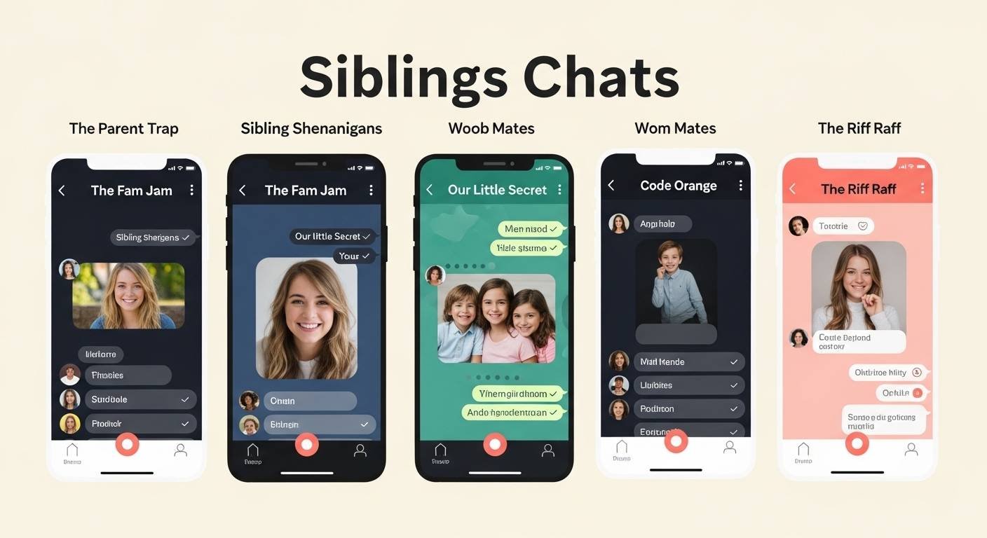 Gen Z Family Chat Names - visual guide and ideas