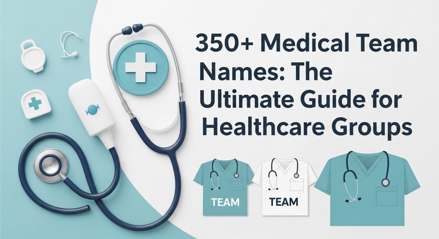 350+ Medical Team Names: The Ultimate Guide for Healthcare Groups