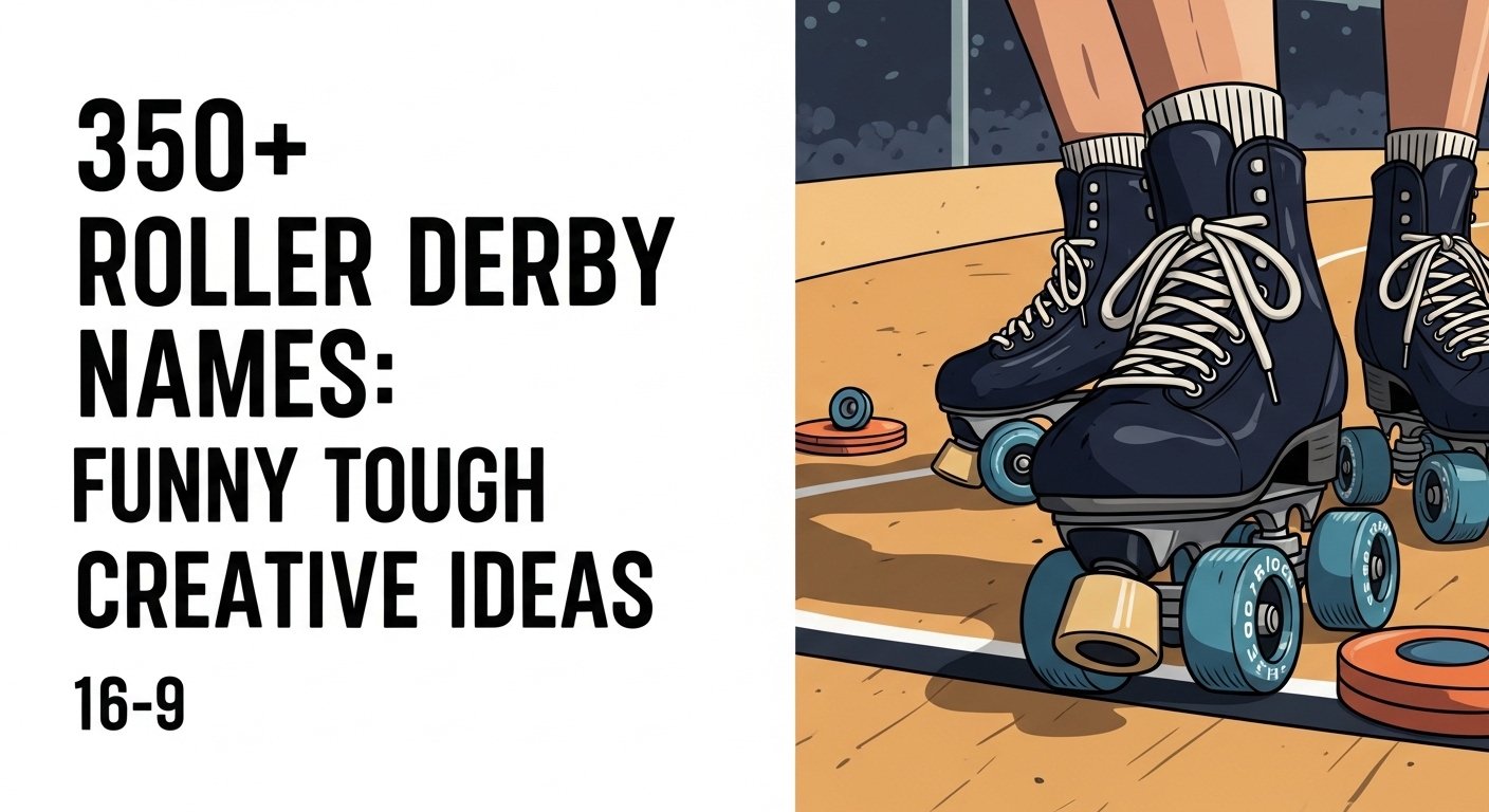 350+ Roller Derby Names: Funny, Tough & Creative Ideas