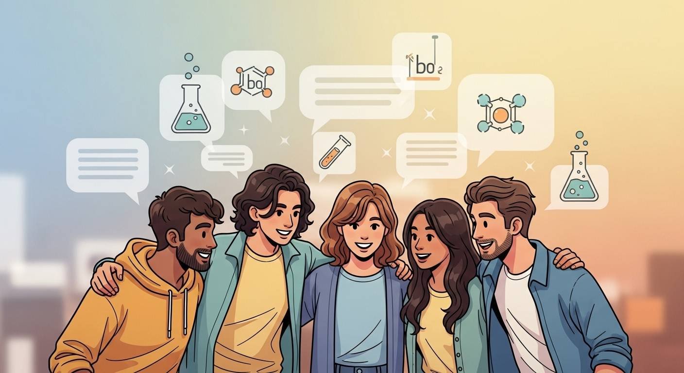 Science Study Group Names - visual guide and ideas