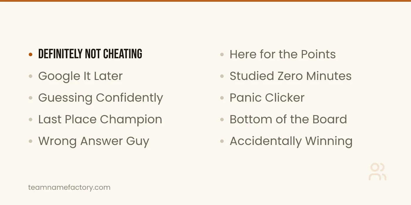 Funny Names for Blooket — blooket names ideas from teamnamefactory.com