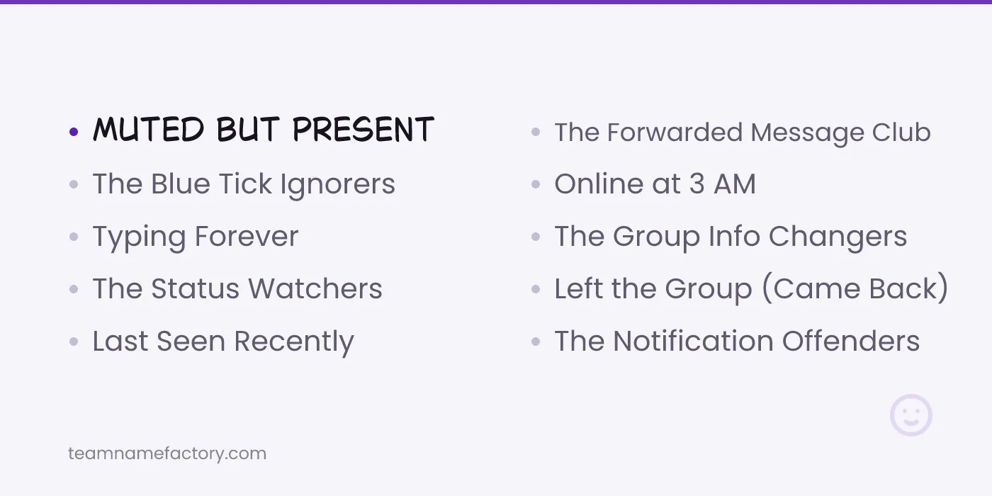 Great Funny Group Names for Friends WhatsApp Chats Deserve — funny group names for friends ideas from teamnamefactory.com