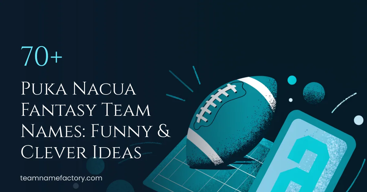 70+ Puka Nacua Fantasy Team Names: Funny & Clever Ideas