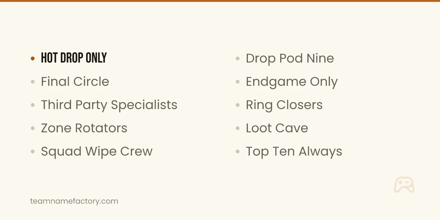Squad Names for Gaming — squad name ideas ideas from teamnamefactory.com