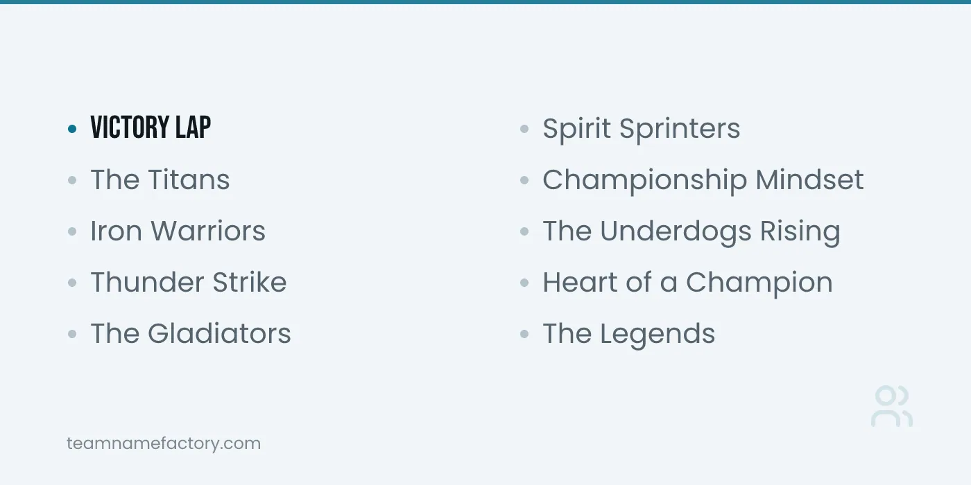 Inspiring Team Names for Work and Business — inspiring team names ideas from teamnamefactory.com