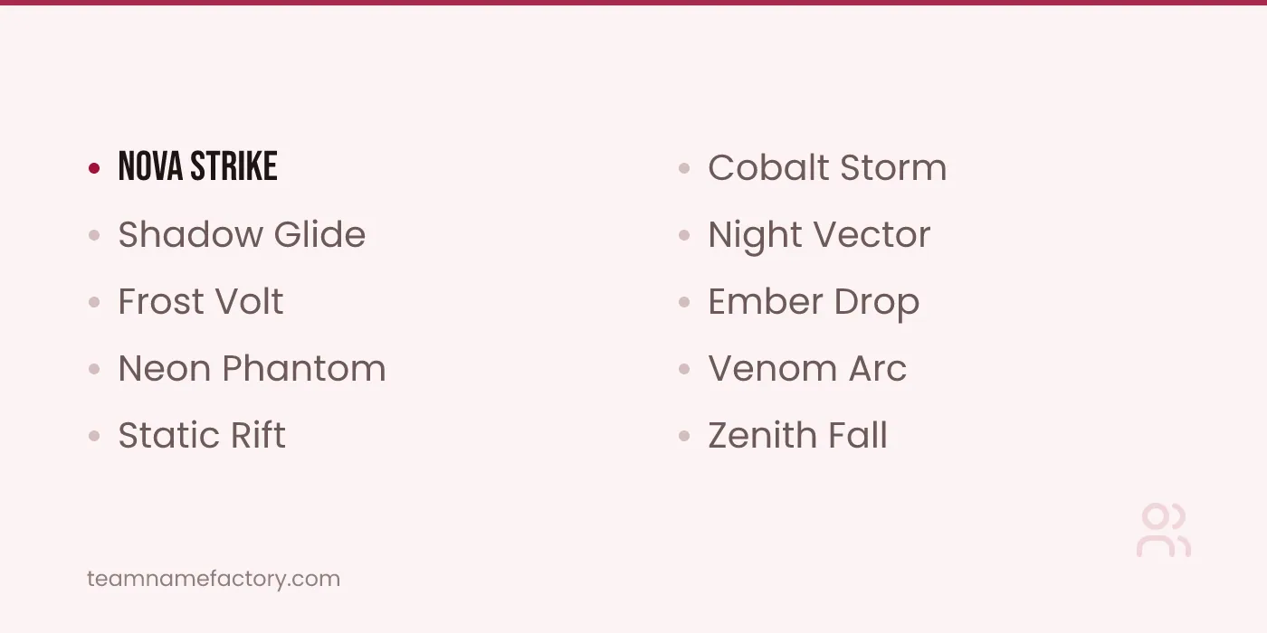 Cool Fortnite Usernames — fortnite usernames ideas from teamnamefactory.com